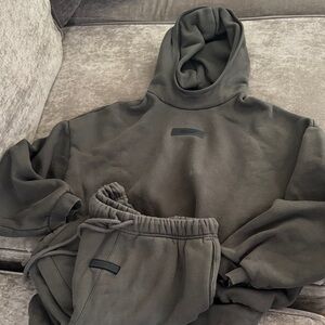 Fear of God Dark Green Hoodie